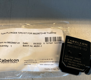 Kit for Cabelcon kompres tang CX3