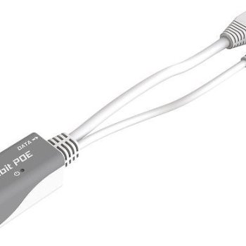 MikroTik Passive Gigabit PoE adapter with LED