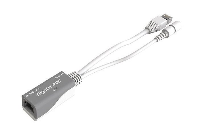 MikroTik Passive Gigabit PoE adapter with LED