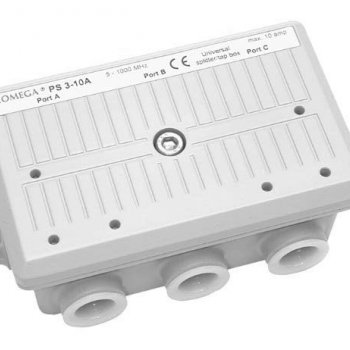 1-way power tap, 1.8/10.5 dB, 10A