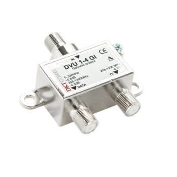 Fordeler TV/DATA 5-204/258-1300MHz DVU1-4 GI