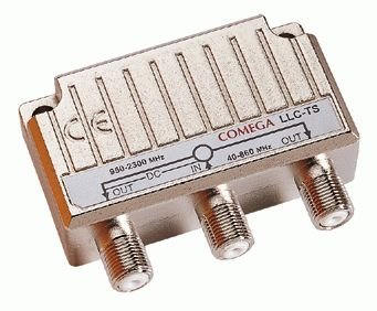 Filter - VHF-UHF / SAT + DC pass LLC-TS