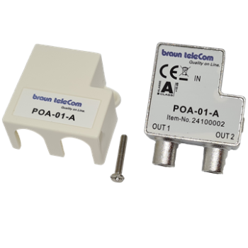 2-Port Push-on Adapter 5  2.000