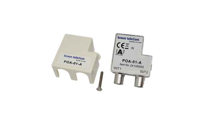 2-Port Push-on Adapter 5  2.000