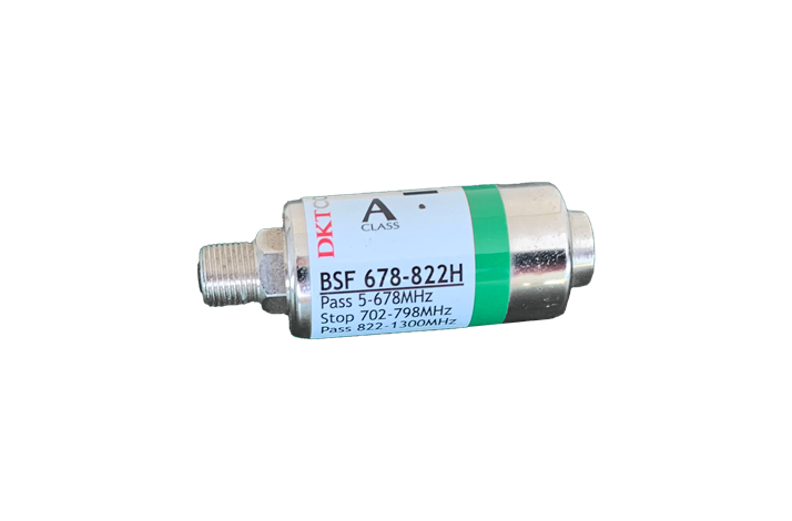 BSF 678-822H Bndstop filter, sprredmpning > 40 dB Mellem pakke Yousee