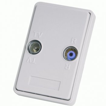 Freja T4C Stikdse, serie, 4 dB, gr, m. dksel