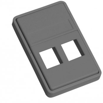 Freja PDS 2xRJ45 stik hvid