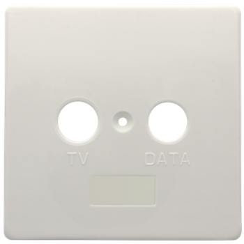 Cover Plate for 2 port antenna outlet 
