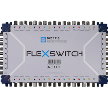 Mulitswitchboks DXC 1716 Flexswitch