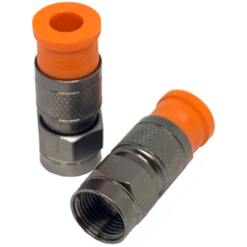 Kompression, konektor,n F-han