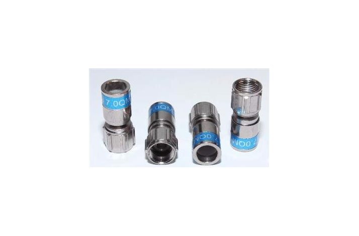 Kort quick mount compressions F-stik