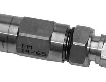 F-konnektor, han, FM1,2/8,0