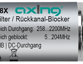 High-pass filter | return path blocker | 5204 MHz