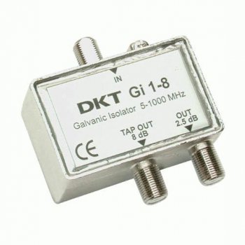 Galvanisk Isolator, 5-1000 MHz, 2 output