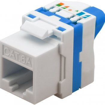 Keystone, CAT 6A, UTP Toolless 500Mhz
