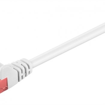 RJ45, Patchkabel, CAT6 UTP, hvid